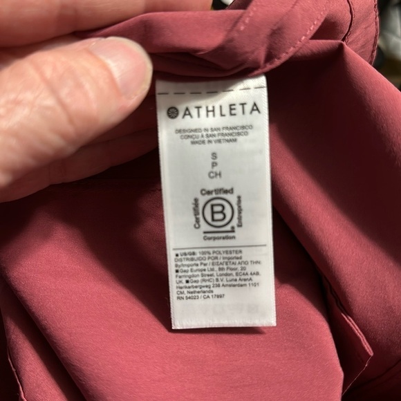 ATHLETA Performance Poplin Dress, Size Small (v) - Picture 9 of 10